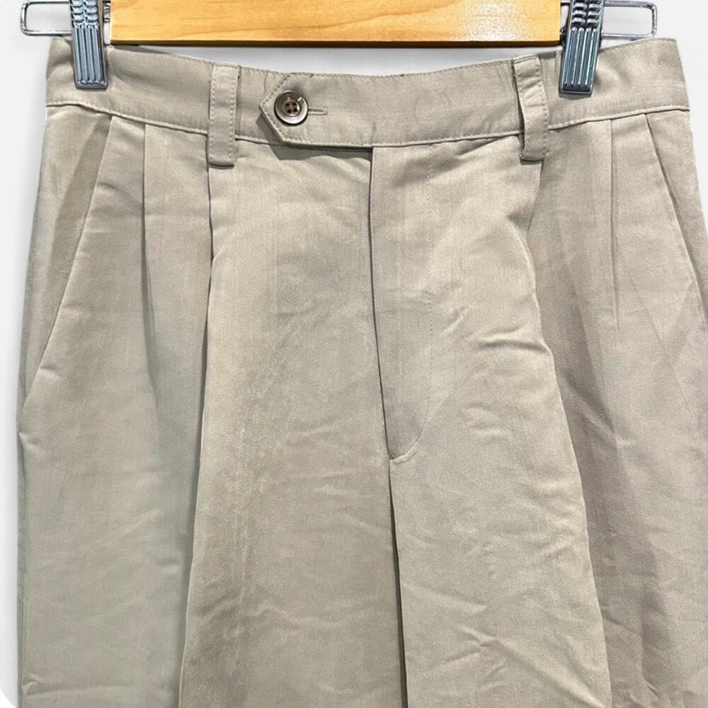 Vintage Y2K GAP Pleated Wide Leg Trousers High Rise Minimalist Quiet Luxury 6 - Picture 7 of 9